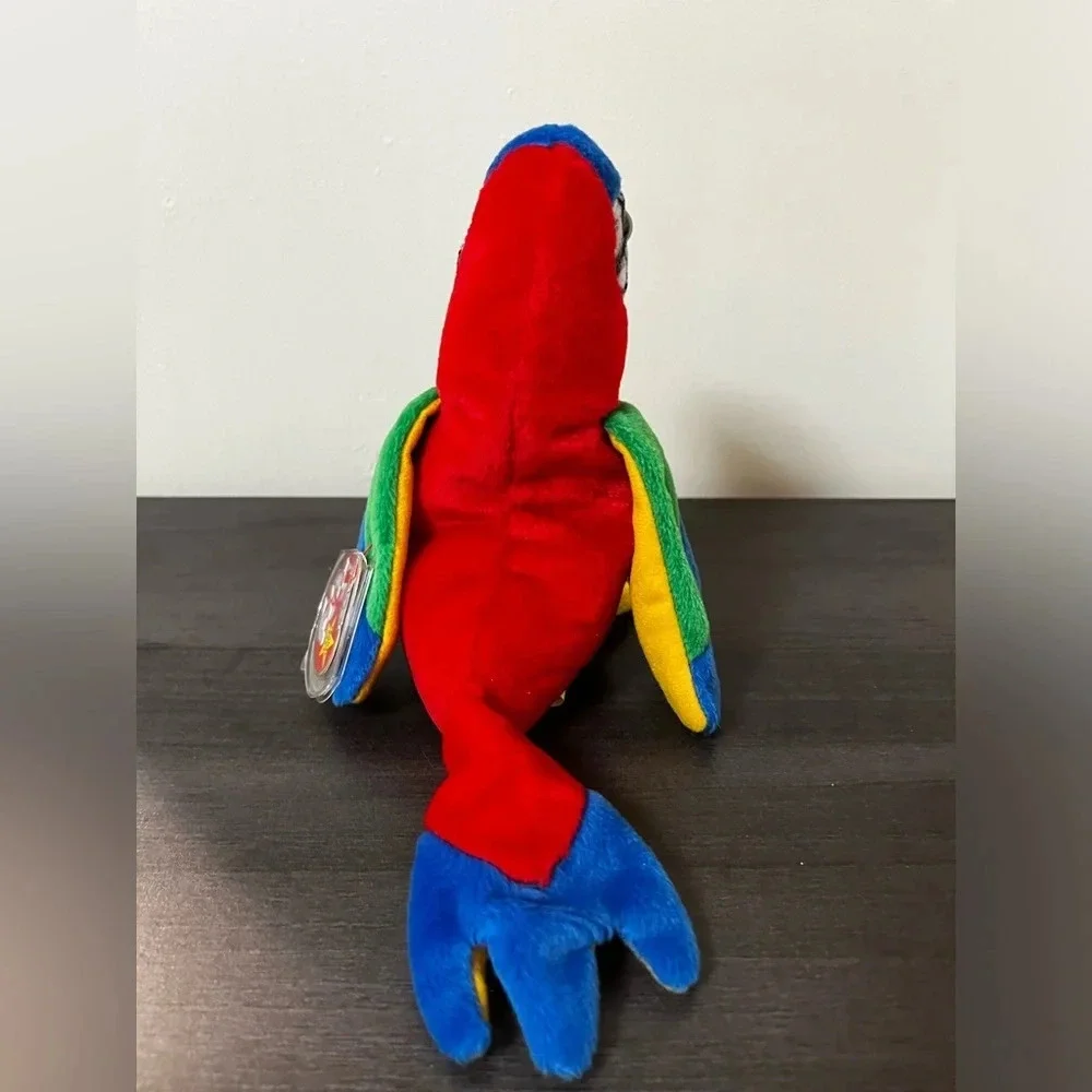 JABBER Parrot Beanie Babies- With Tag Errors